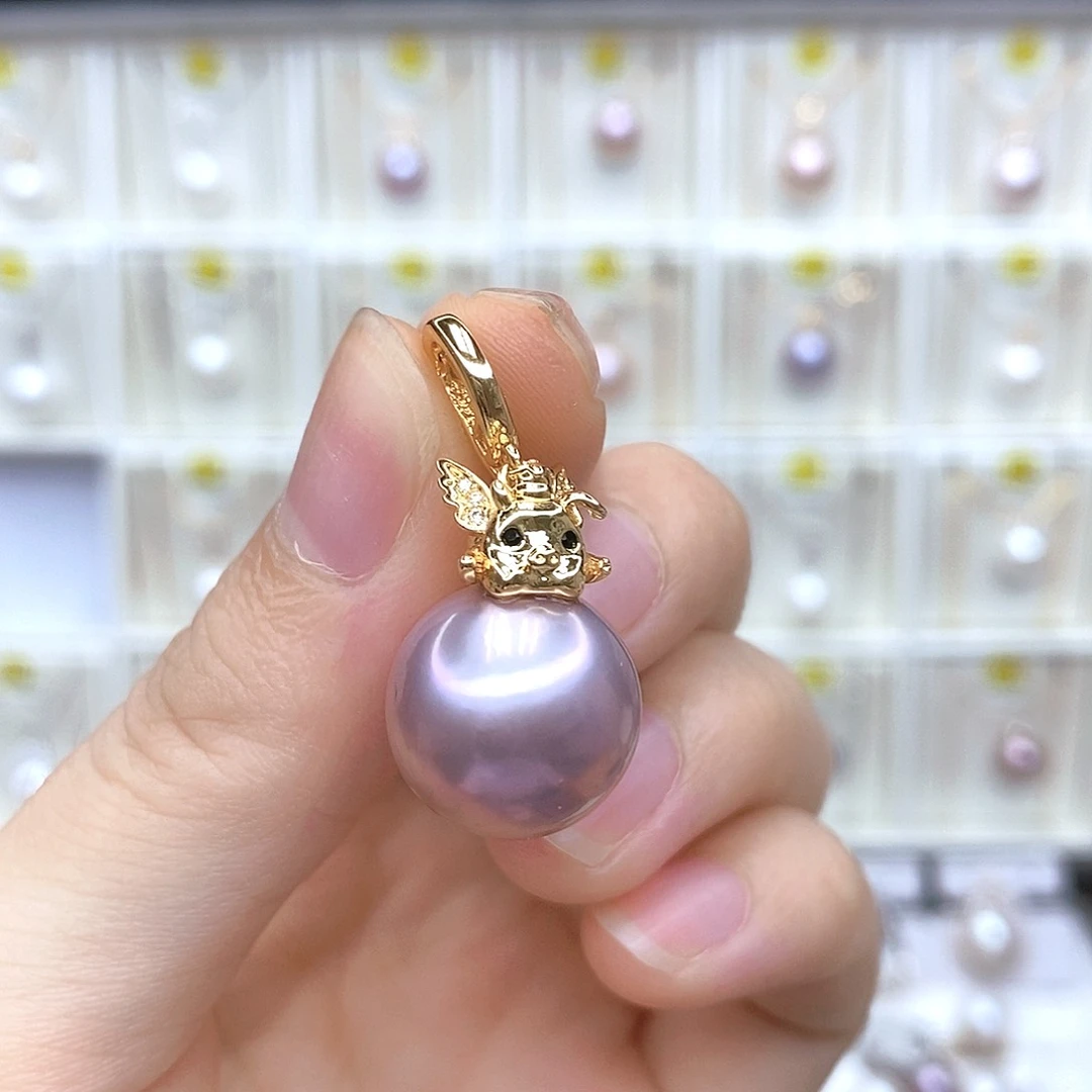 淡水珍珠合金颈饰