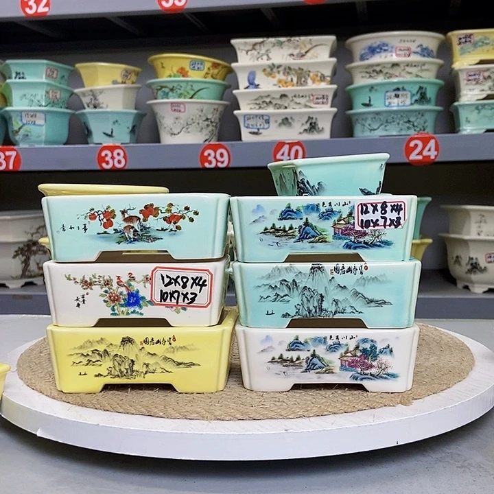 紫砂花瓶紫砂花盆