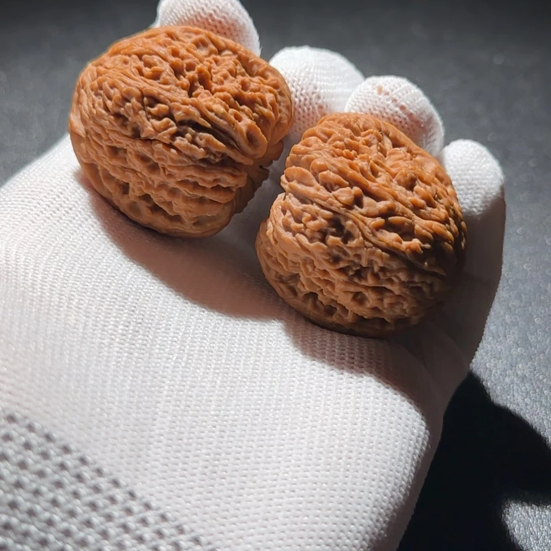 文玩核桃把件35 拉丝