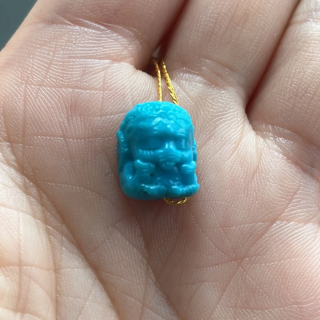 绿松石未镶嵌颈饰