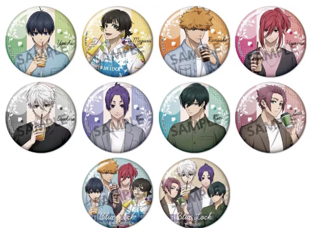 【拆包日谷】《蓝色监狱》蓝锁饮料吧唧盲盒（代拆）