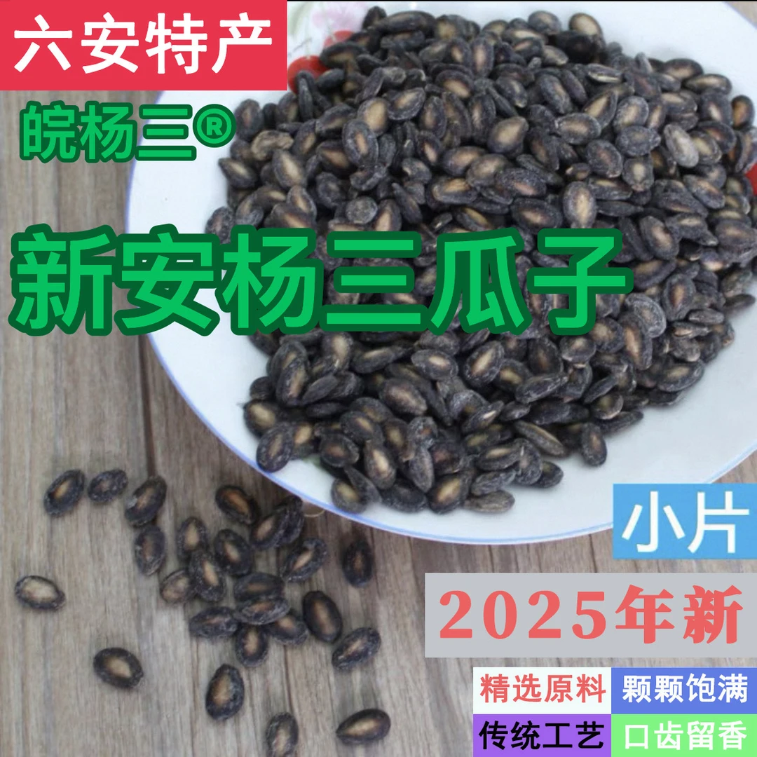 六安杨三瓜子炒货小粒香打瓜子咸香味 香脆可口