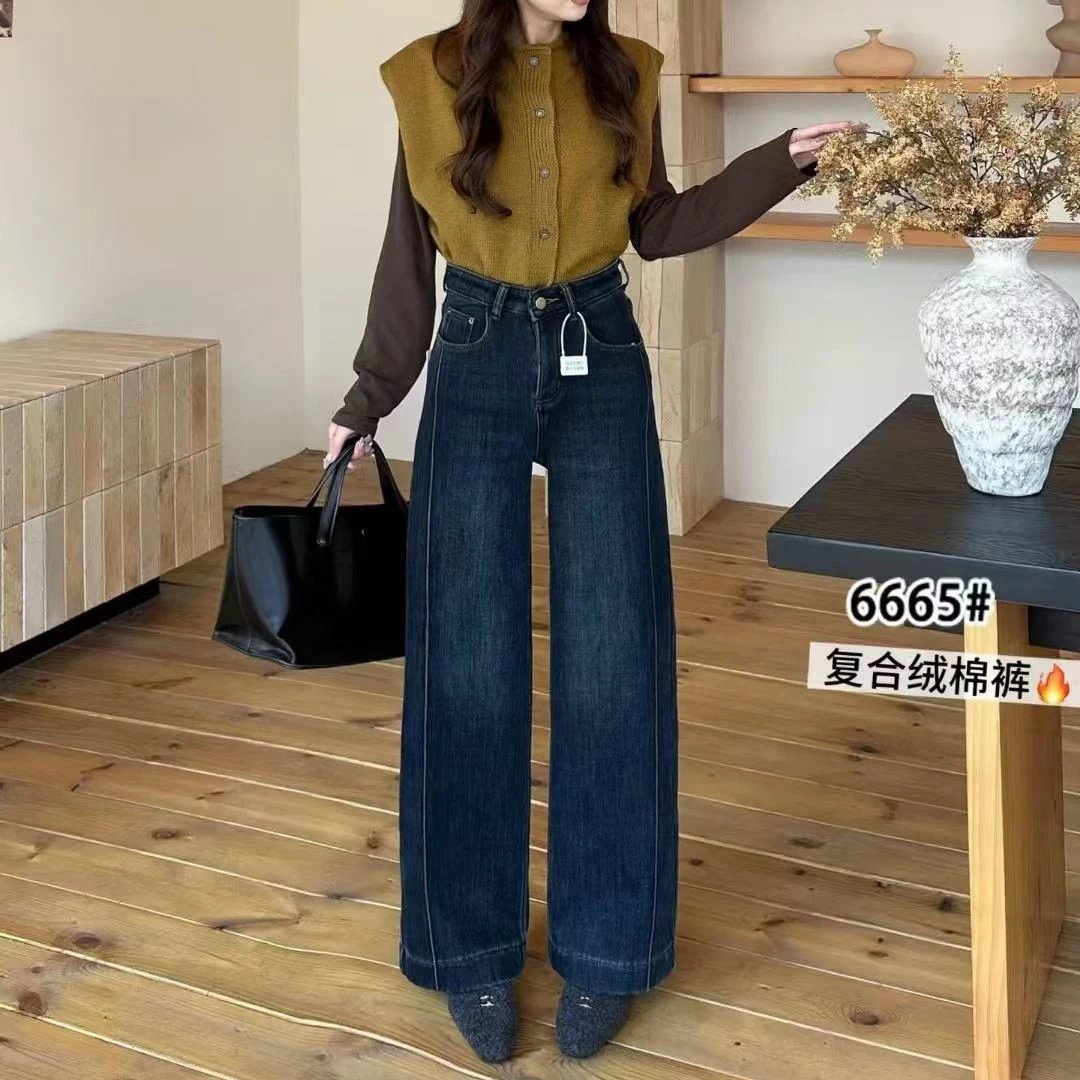 时尚女装加厚加绒裤6665