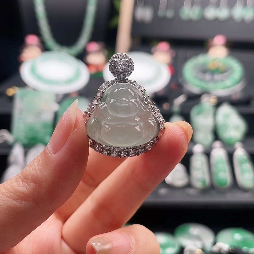 项链未镶嵌石英质玉