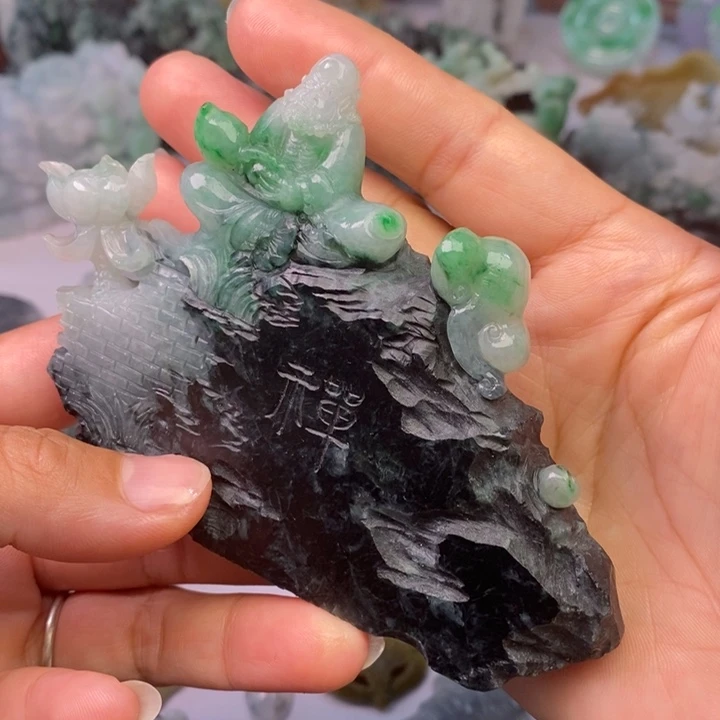 定制翡翠未镶嵌翡翠