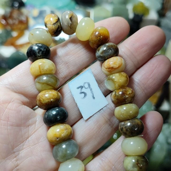 岫玉未镶嵌手串手串