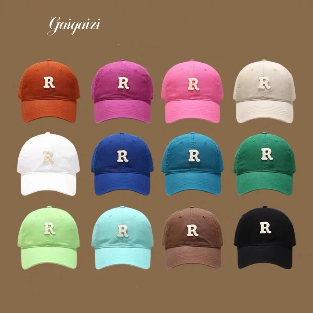 Gaigaizi-子装 中大童 「R字母」洋气搭配帽子休闲遮阳夏季棒球帽
