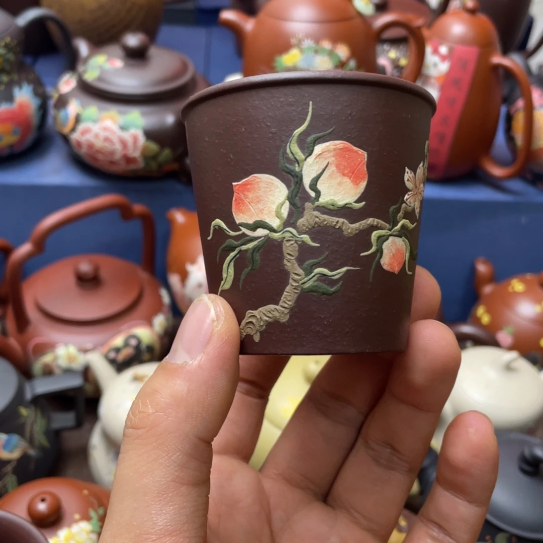 茶杯紫砂紫砂主人杯100cc