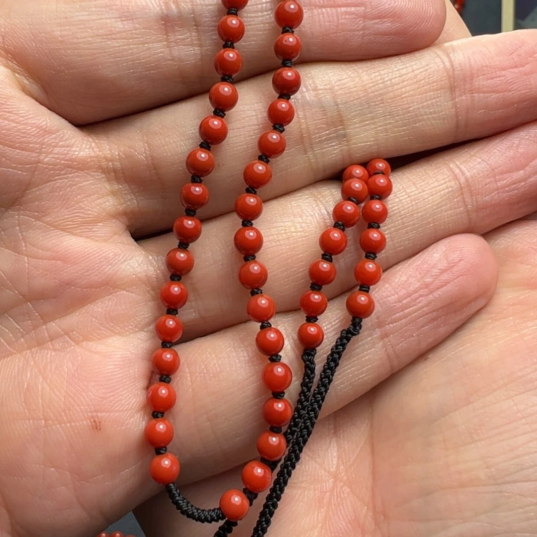 南红玛瑙颈饰未镶嵌