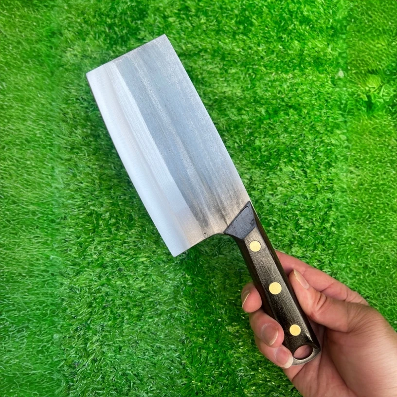 厨家刀具切肉刀手工菜刀，砍鸡鸭鱼菜刀防身合法工具