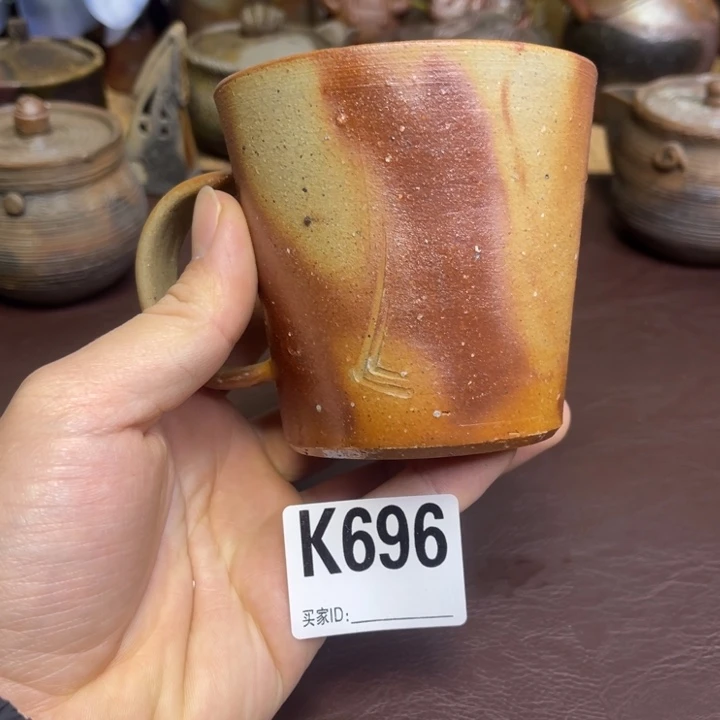久乡冈司 马克杯备前烧