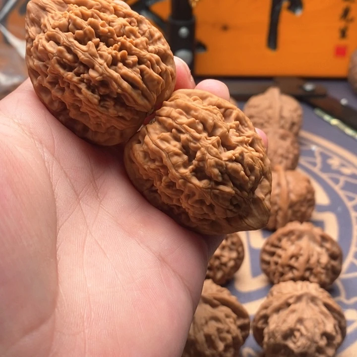 轩***把件桃核文玩核桃蚂蚁王40