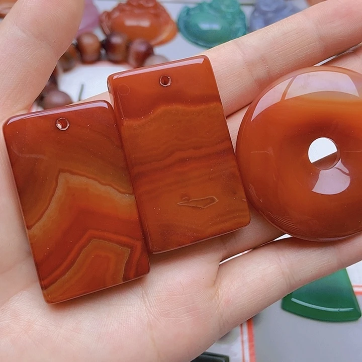 【闪购商品】玛瑙/玉髓未镶嵌珠宝半成品阿**石