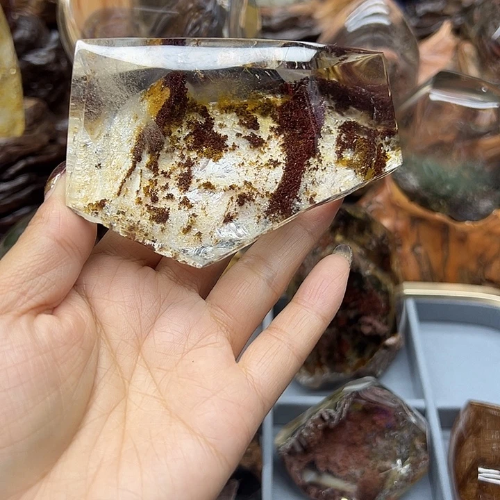 珠宝半成品水晶未镶嵌