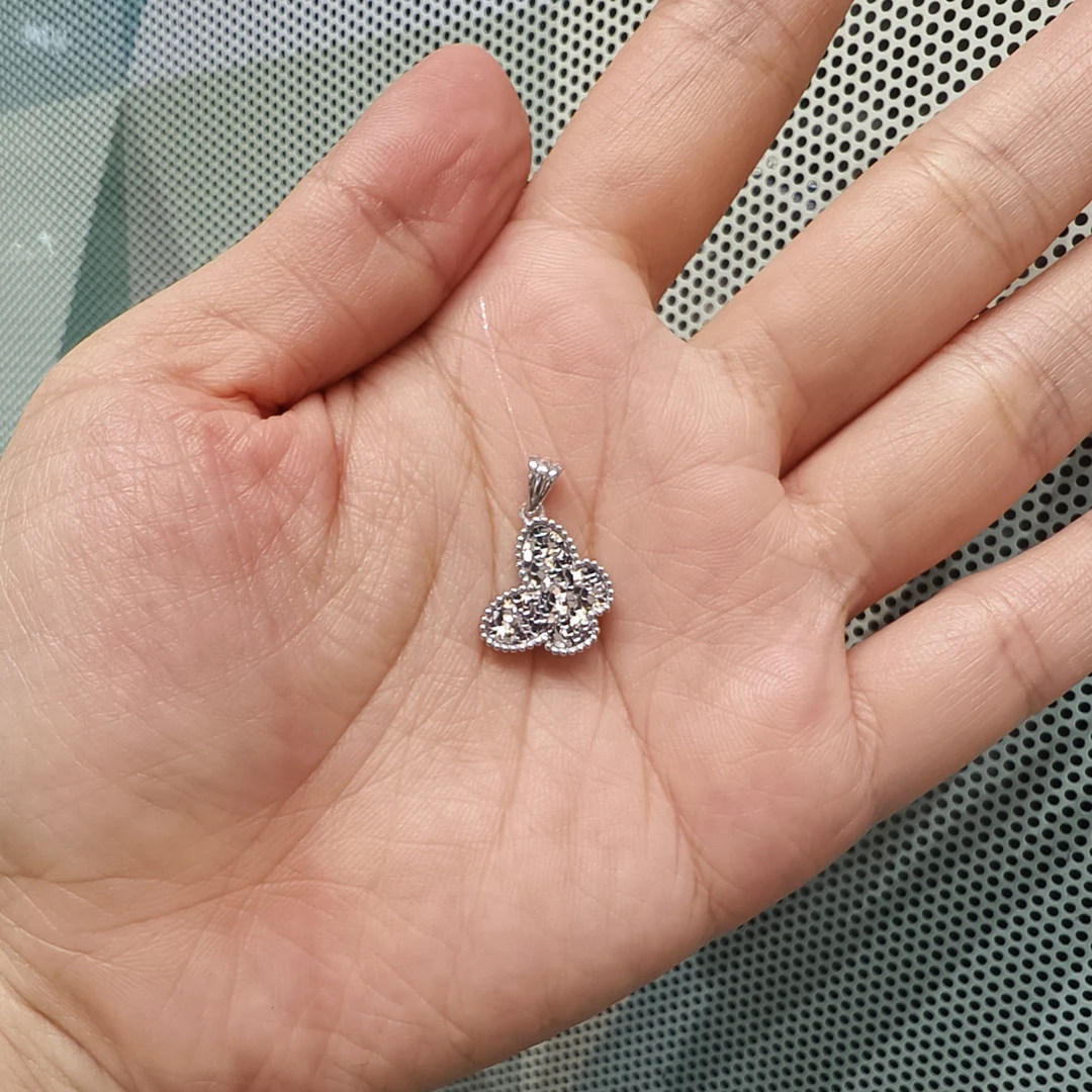 铂金Pt950精工吊坠