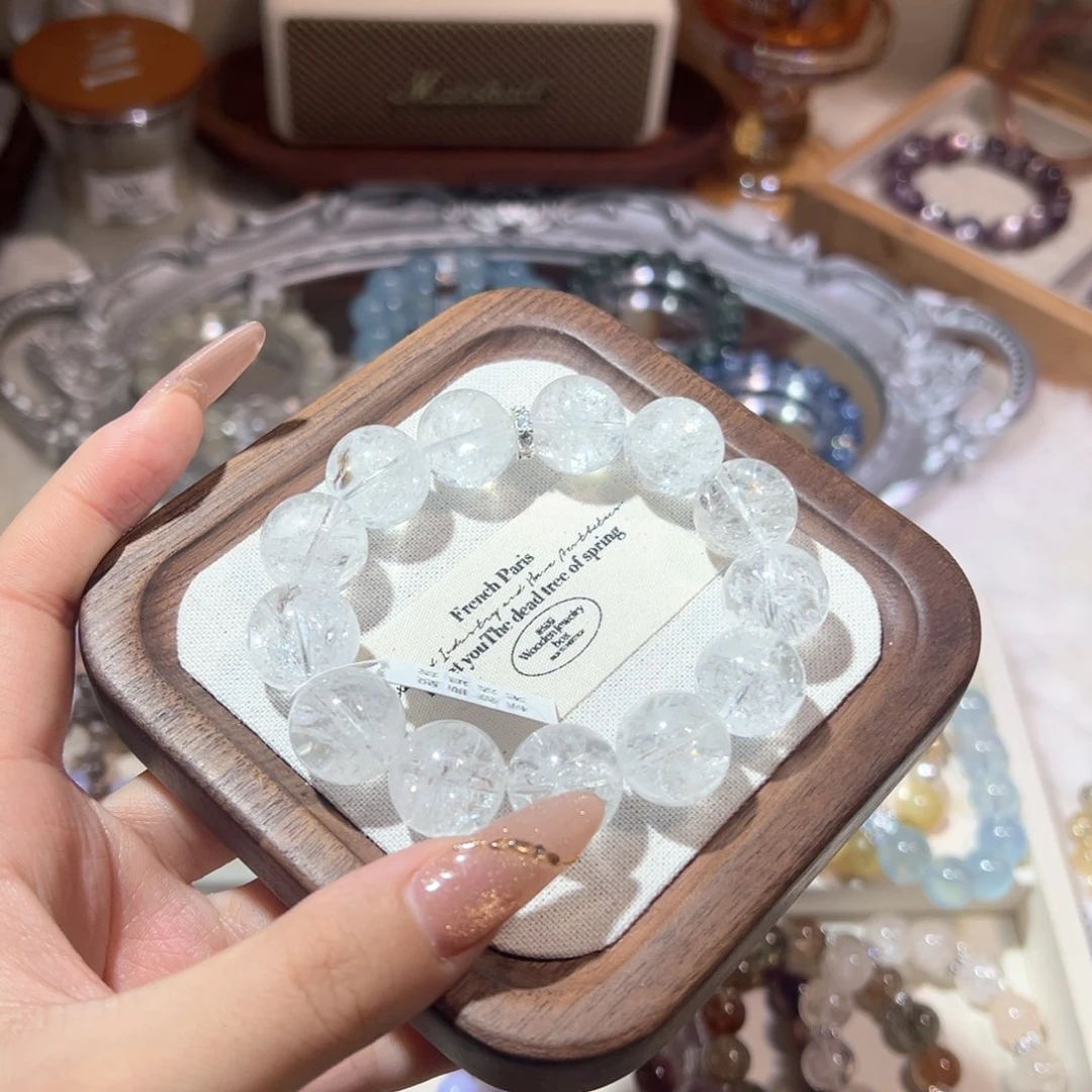水晶手链未镶嵌S****.白阿赛