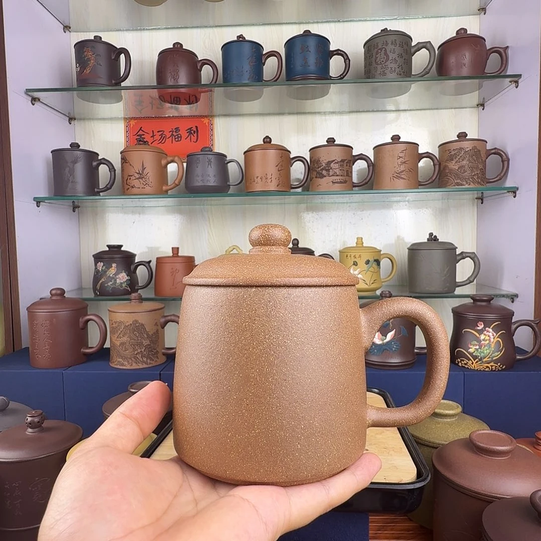 茶杯紫砂紫砂杯无礼盒