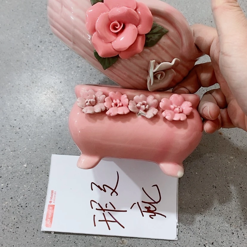 【闪购商品】红陶陶瓷多肉花盆