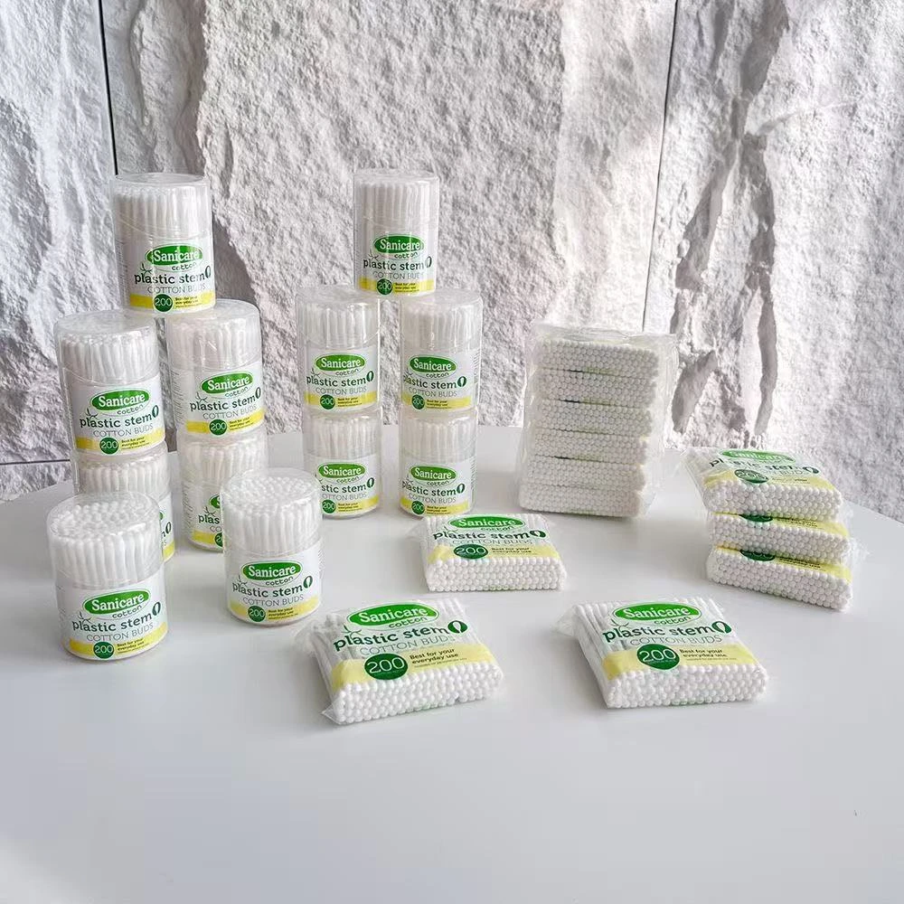 建议多囤!100支装!纯棉双头清洁掏耳日常护理棉签棉棒组合装