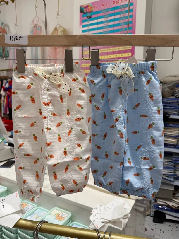 13125夏款小童防蚊长裤