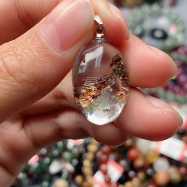水晶吊坠(不含链)未镶嵌