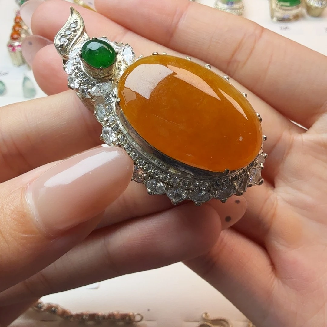 翡翠散珠翡翠珠子