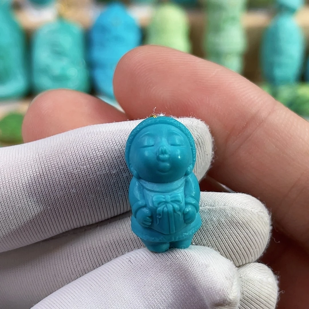 绿松石未镶嵌珠宝奇石