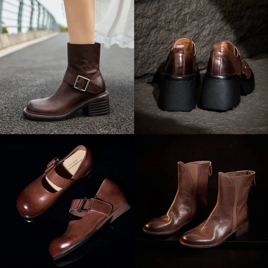 1号链接（101-199）2025年新款时尚法式短靴