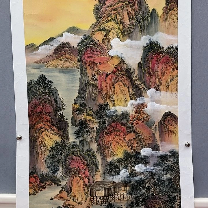 国画书法作品多次参加