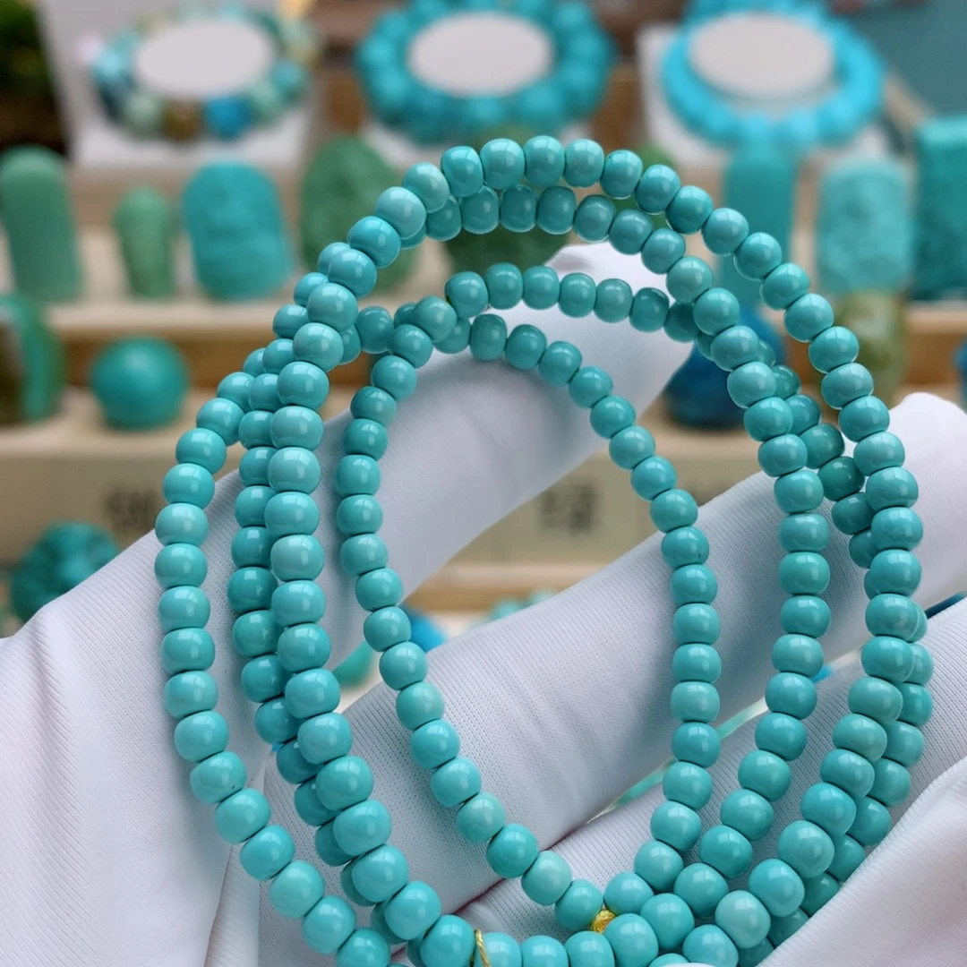 绿松石未镶嵌挂件