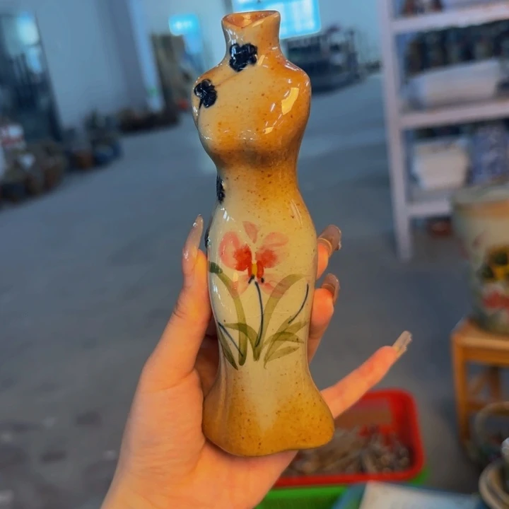 瓷片手工手绘细微不一样