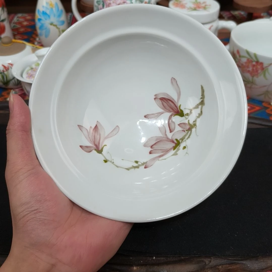 瓷片景德镇手工手绘高温瓷器