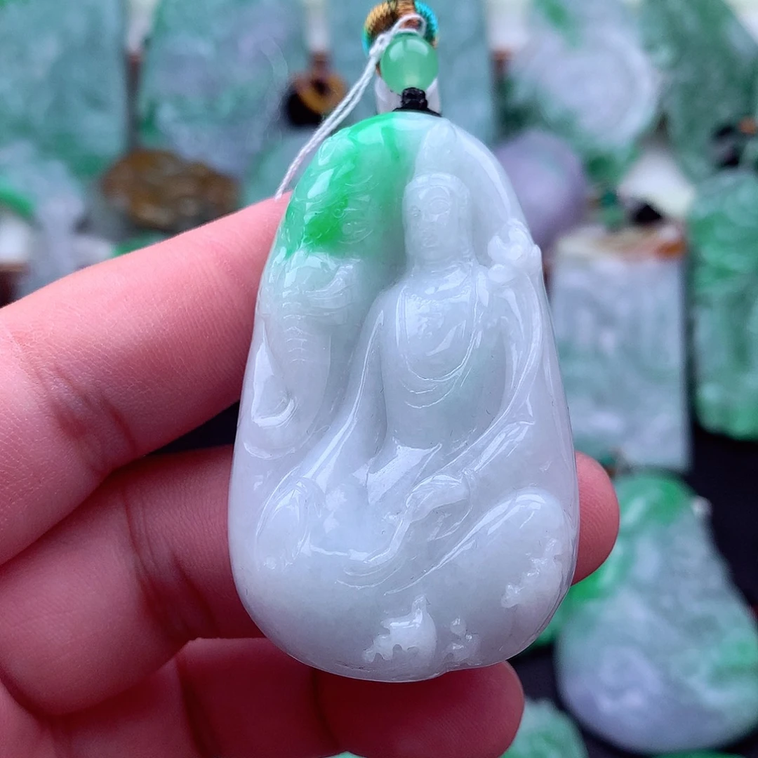 吊坠(不含链)未镶嵌翡翠
