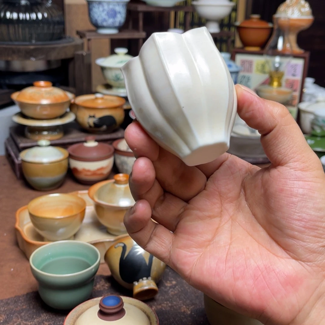 怀***.素铭品瓷釉下彩茶具