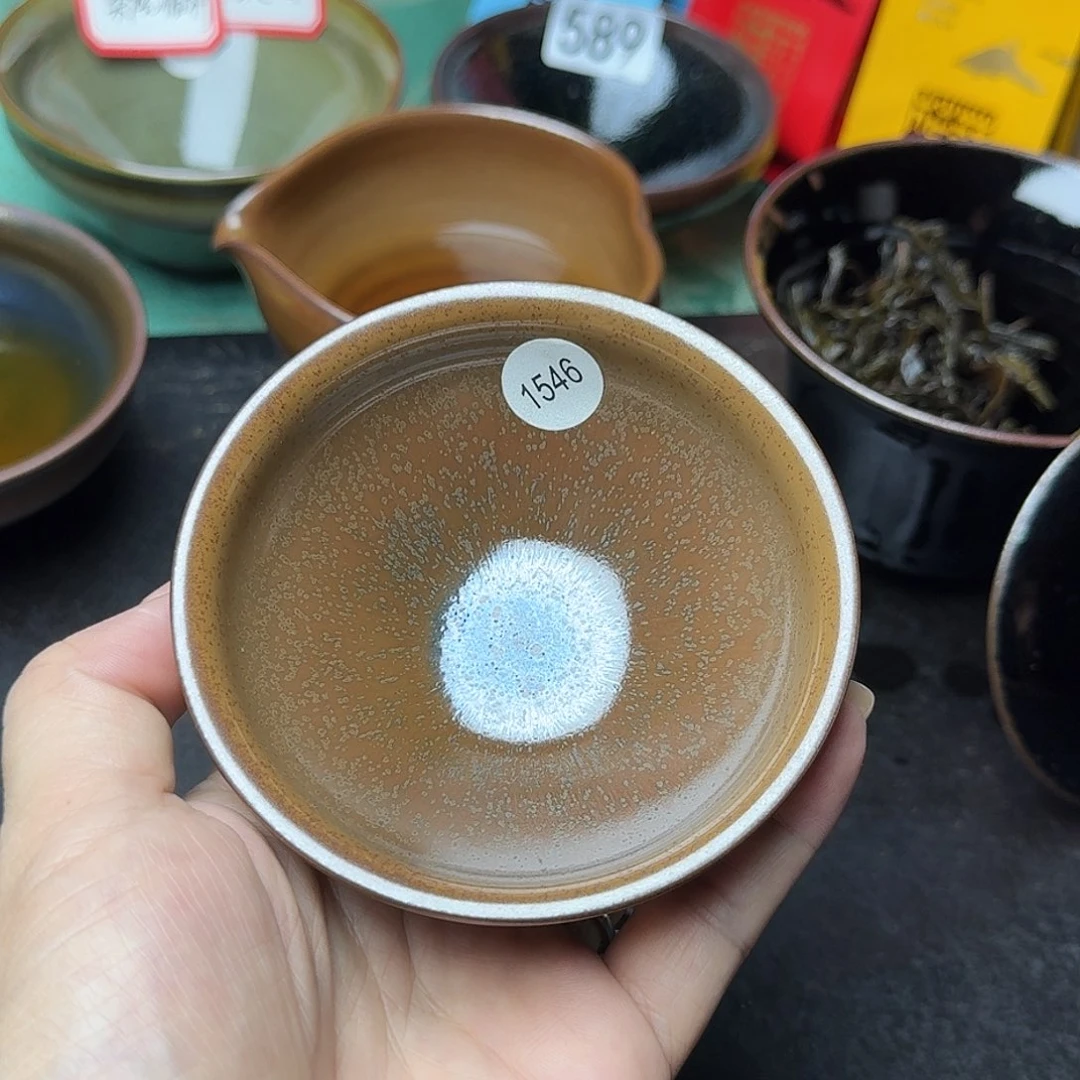 茶盏1546秋罗柴烧手工主人杯