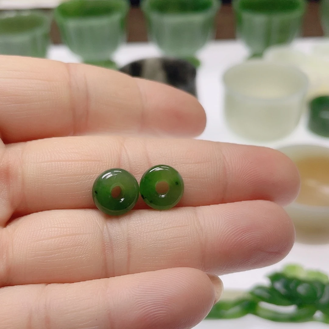 和田玉（碧玉）未镶嵌挂件