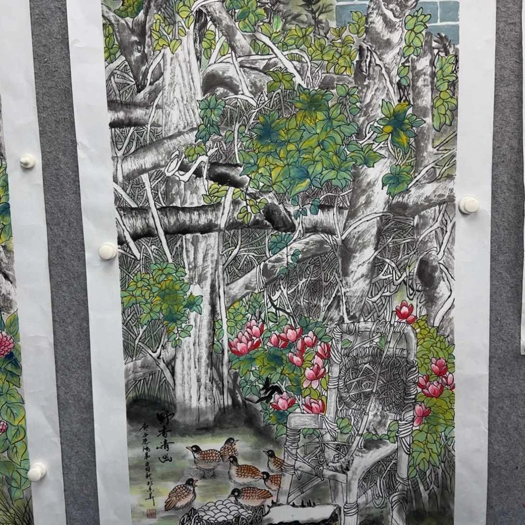 书法书法作品多次参加