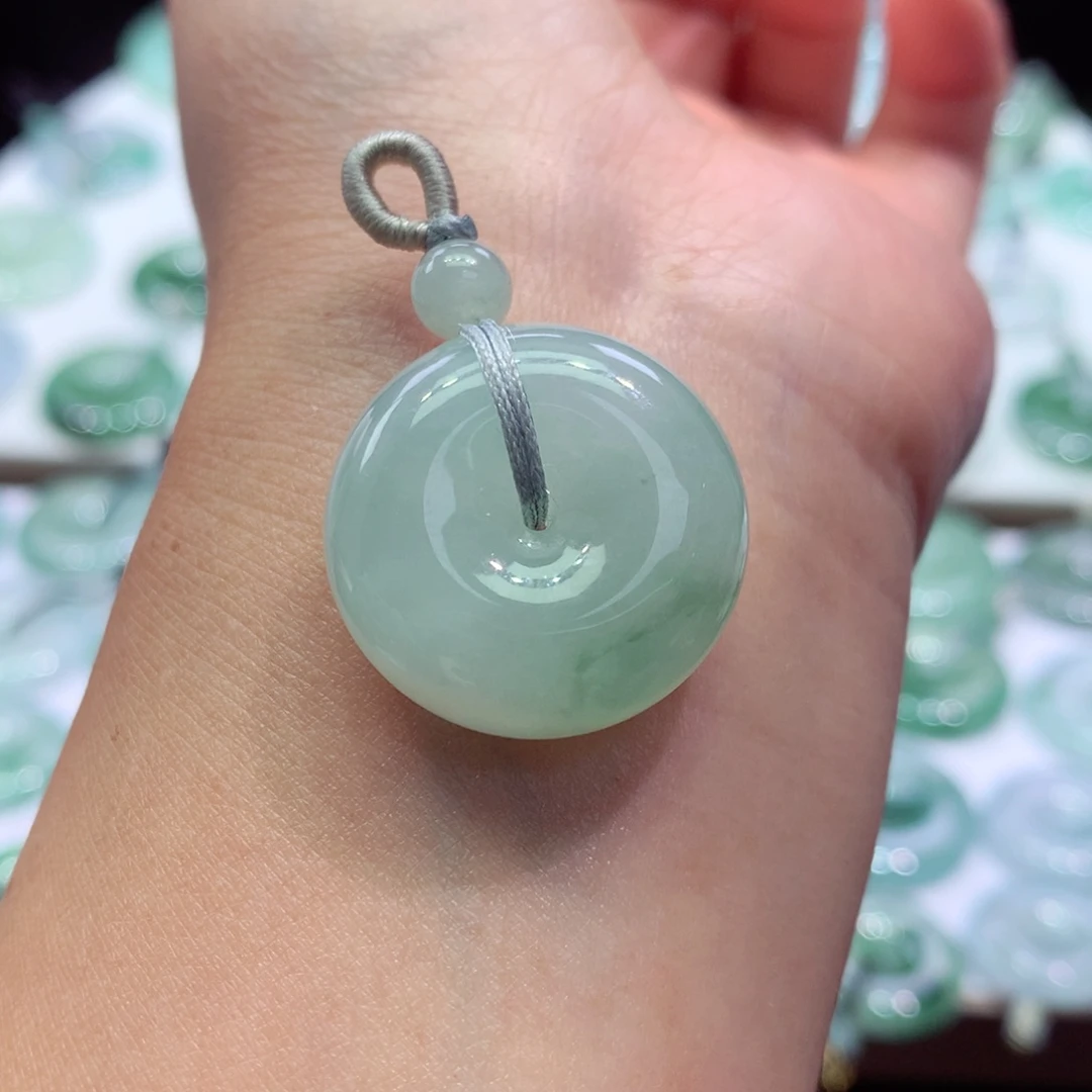 颈饰未镶嵌翡翠4尺寸23.7*9.9