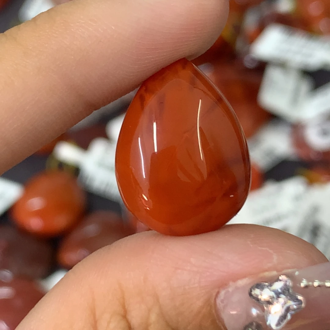 南红玛瑙未镶嵌珠宝半成品吊坠5
