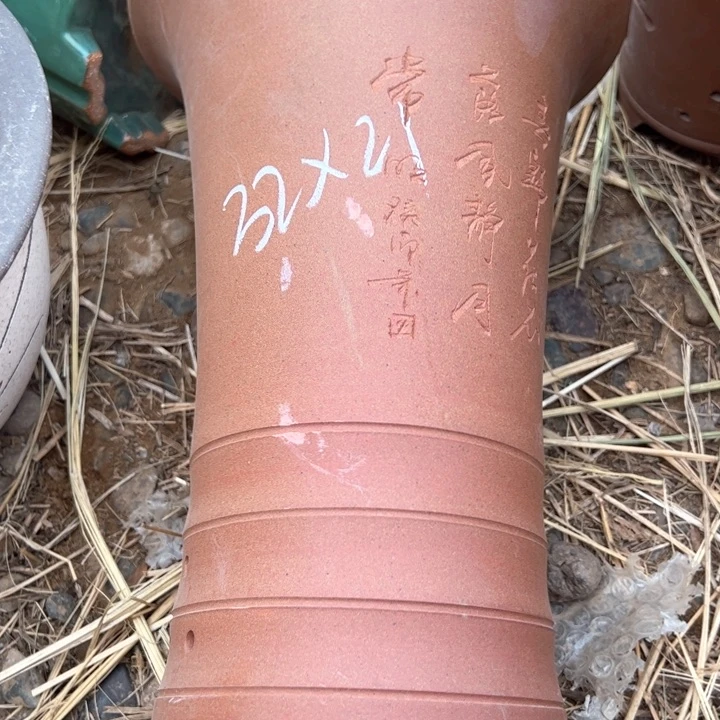 红陶紫砂兰花盆wei x