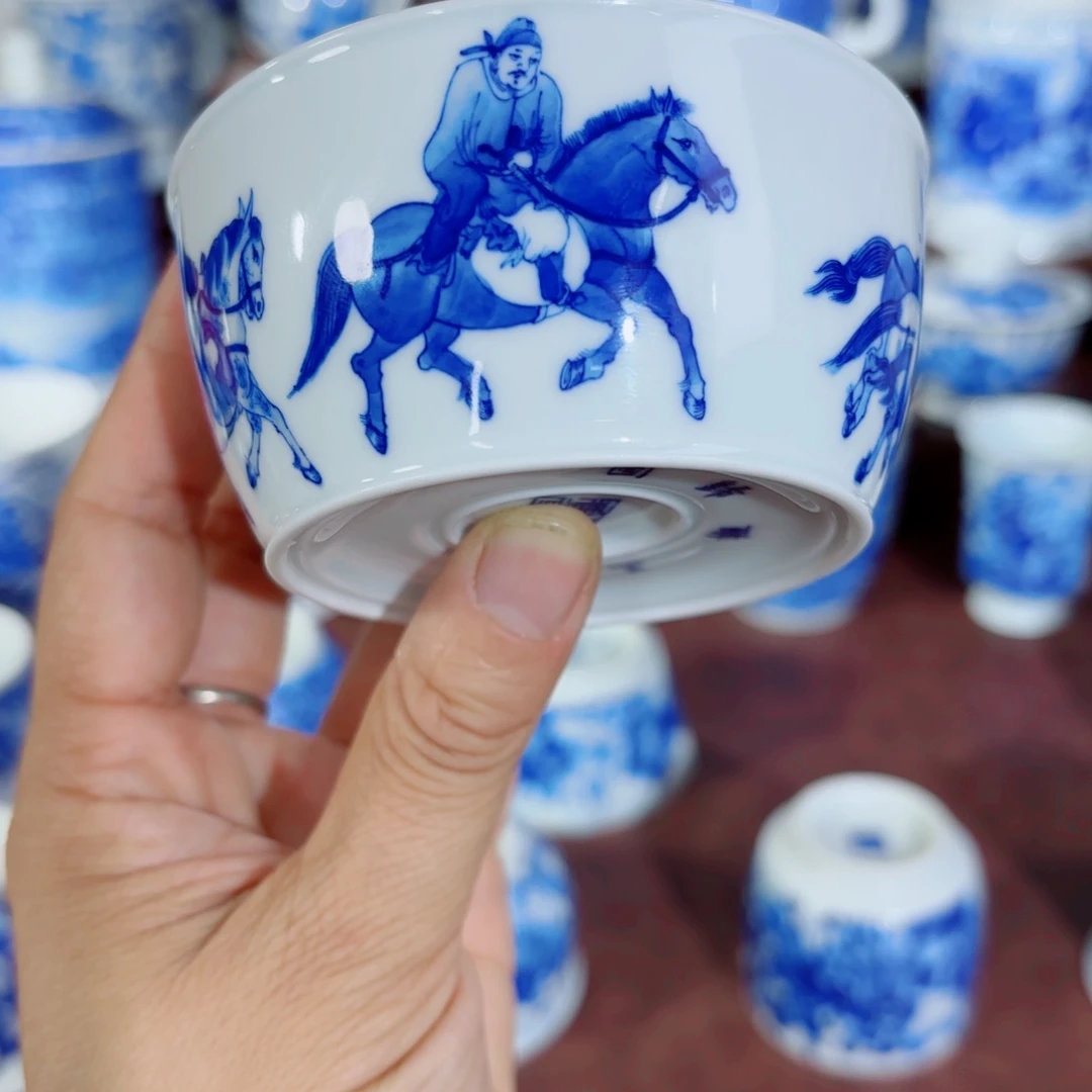 杯全手工全手绘陶瓷