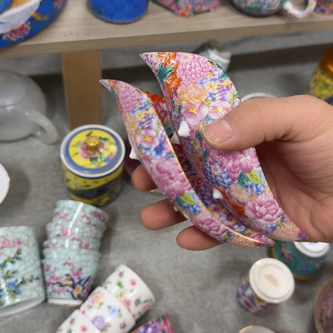 莹***莹两个万花茶则组合