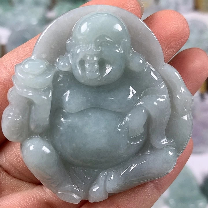 颈饰未镶嵌翡翠逍遥佛福利