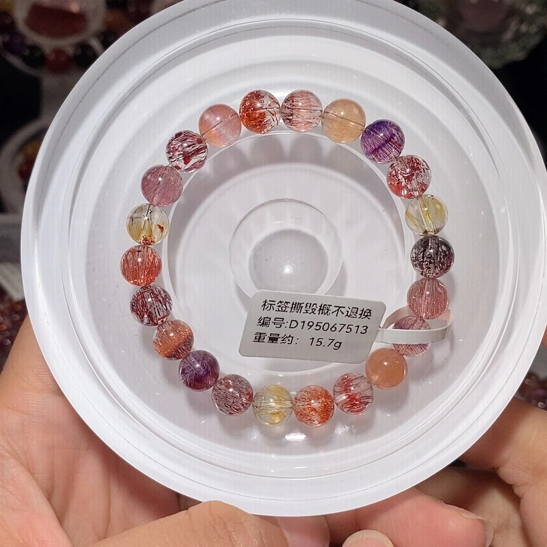 水晶手链未镶嵌糖果超七手链8