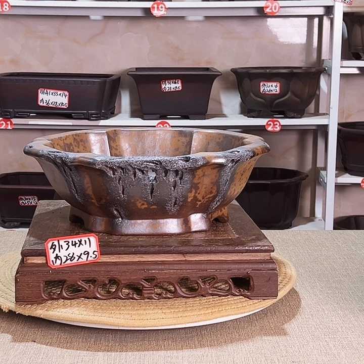 紫砂花盆紫砂花盆