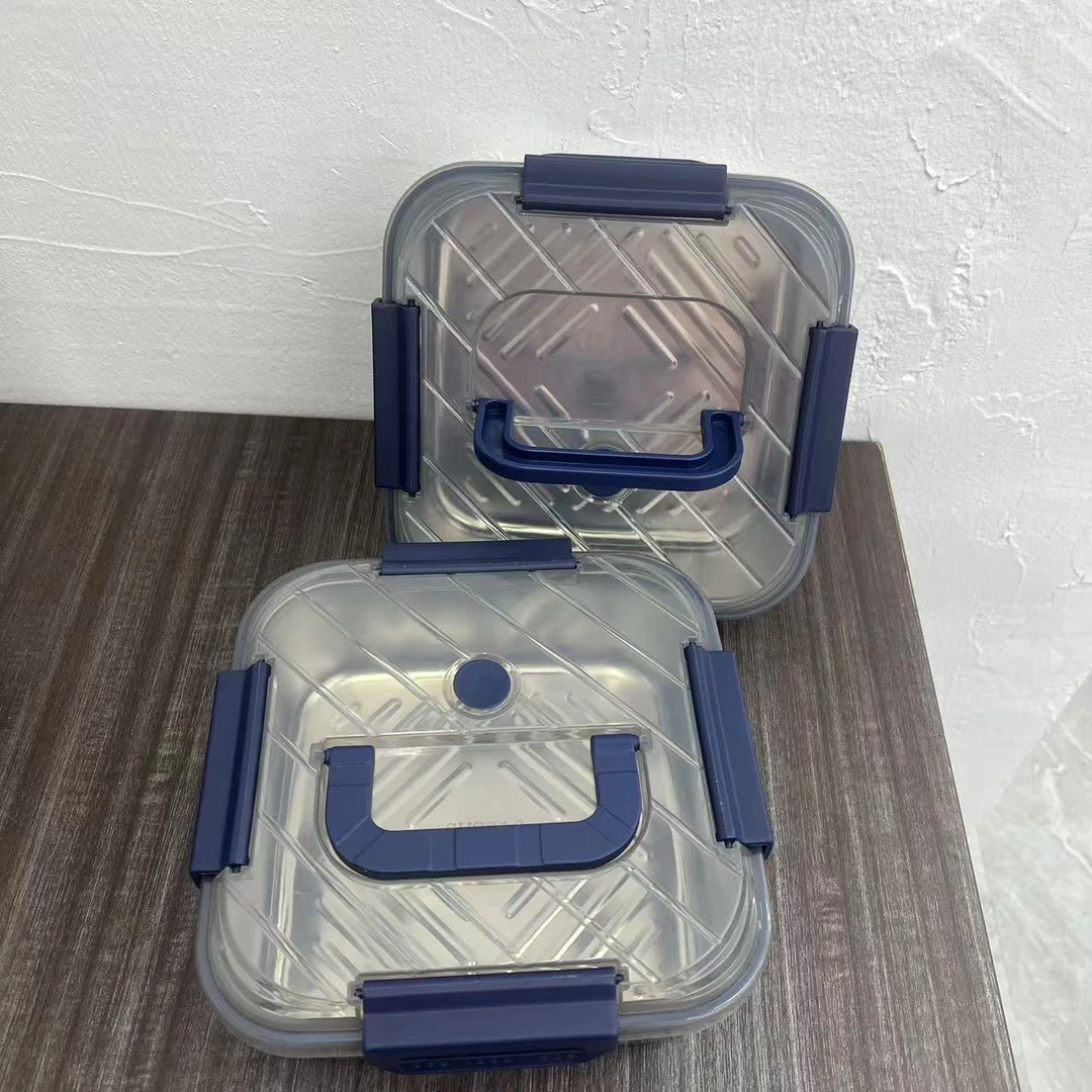 蓝色巴顿2500ml保鲜盒1个高档家用款居家创意礼盒【汤姆粉丝专属】