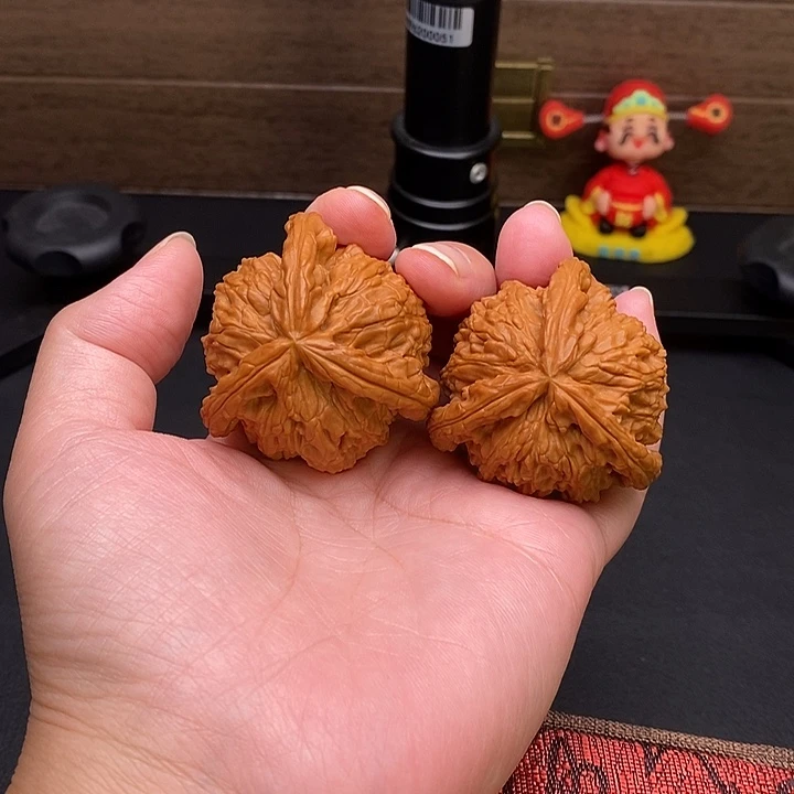 ****把件文玩核桃白奔