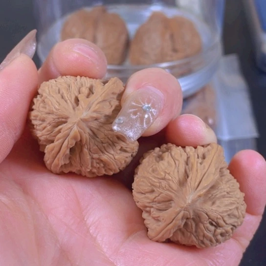 核桃手串/手链^***天南疆石狮子头手把件