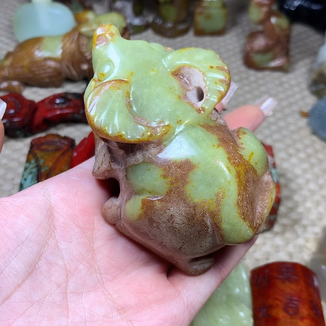 白玉菩提吊坠挂件