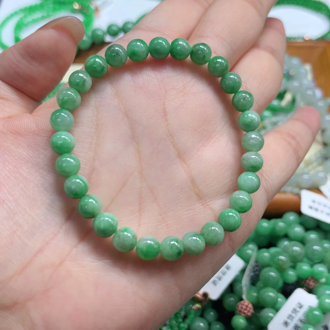 未镶嵌手链翡翠翡翠